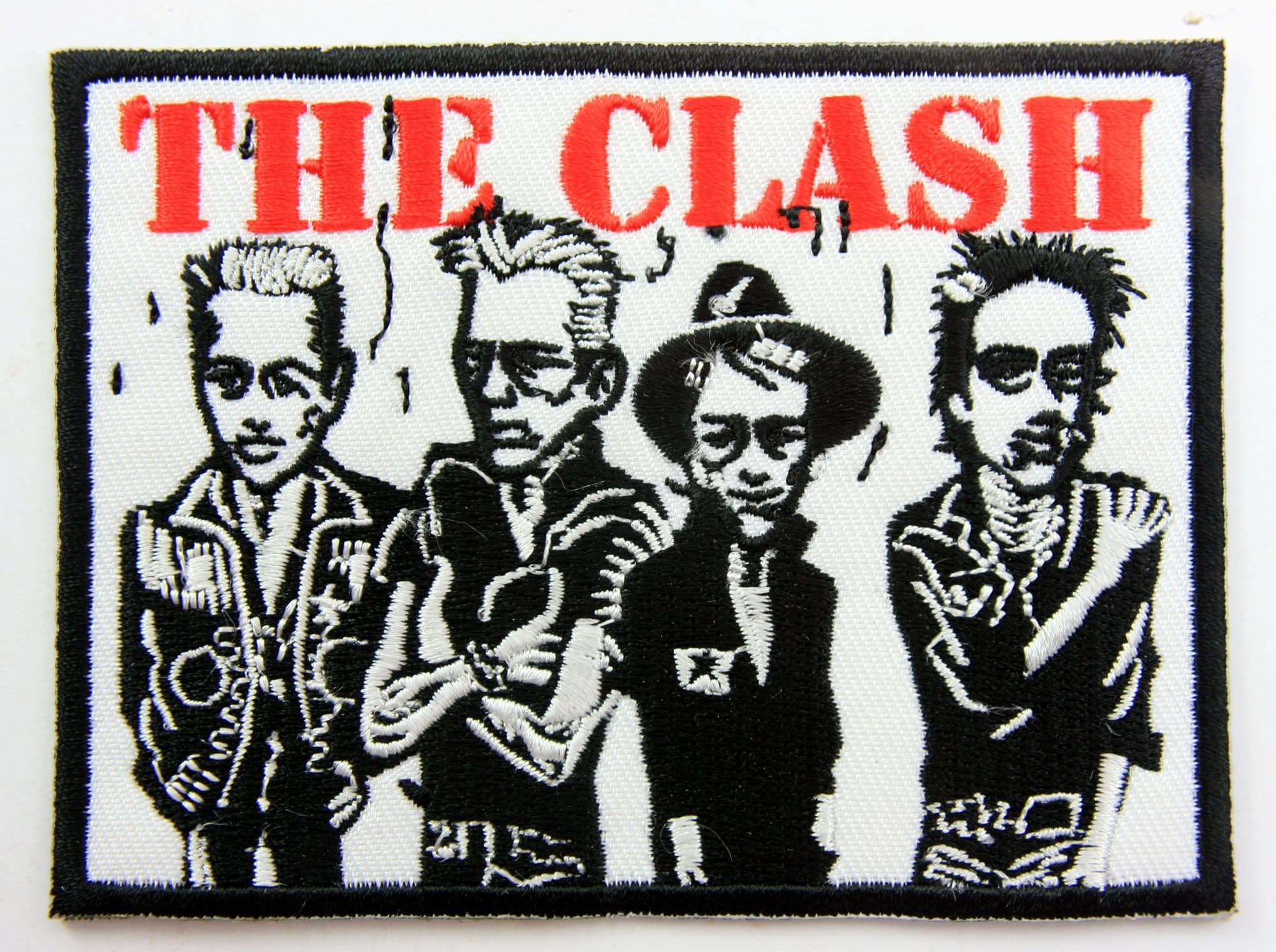 The Clash - 'Group Caricature' Embroidered Patch