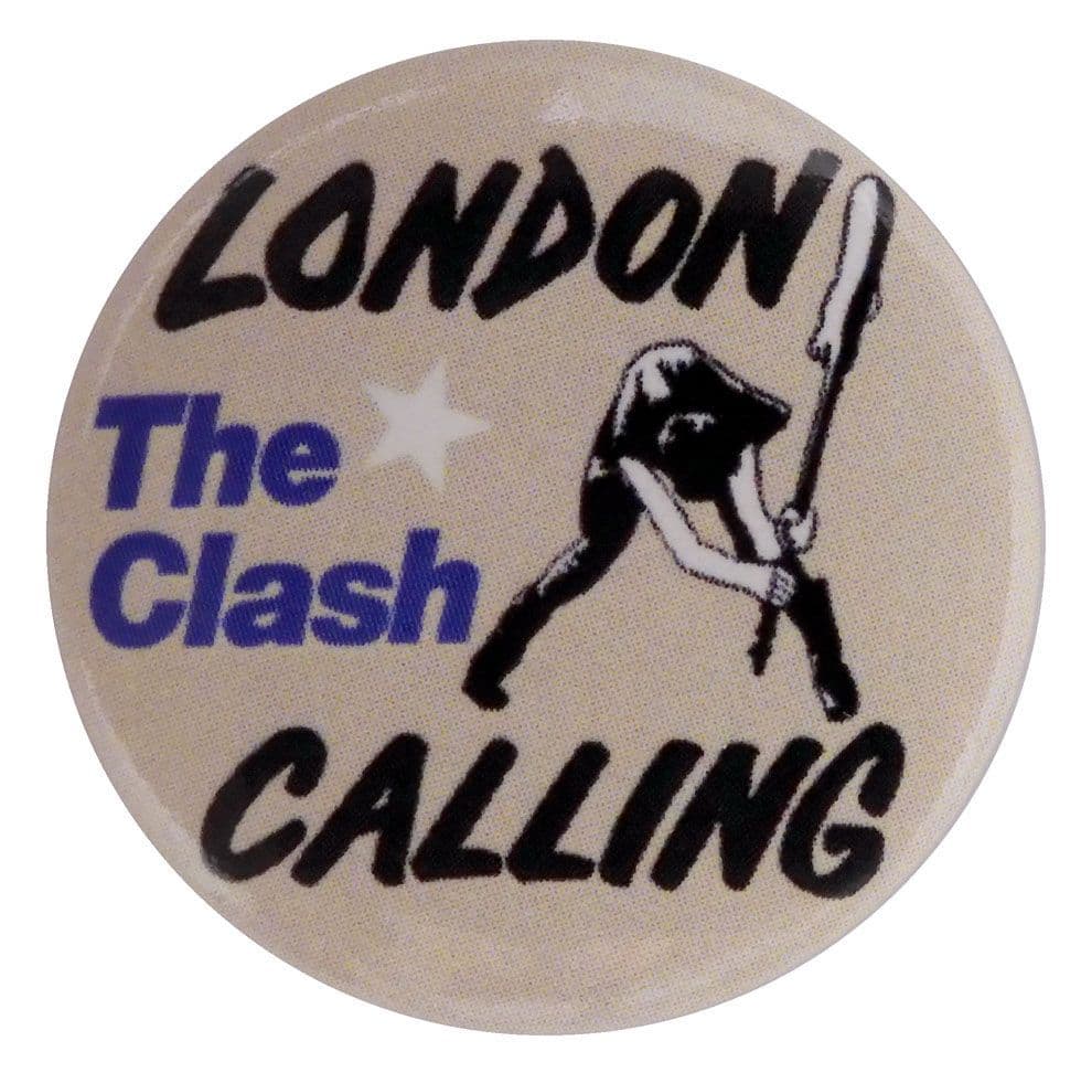 The Clash - 'London Calling' Button Badge