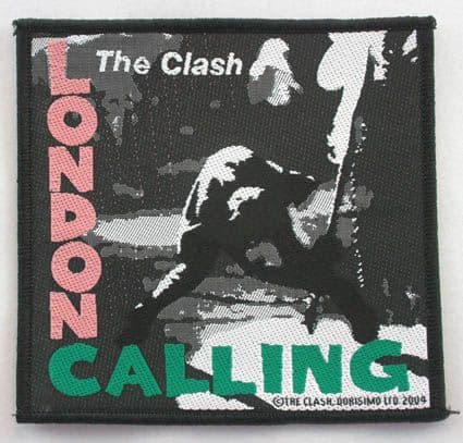 The Clash - 'London Calling' Woven Patch