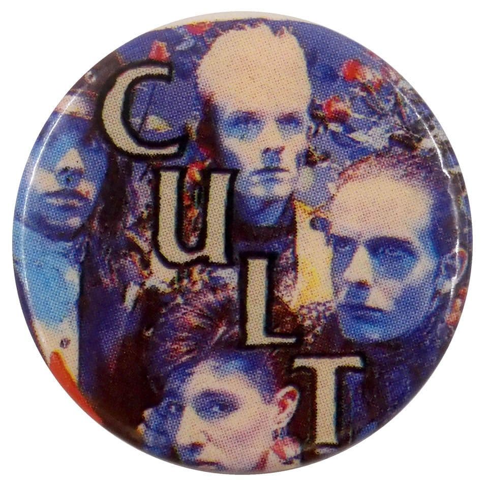 The Cult - 'Group Collage' Button Badge
