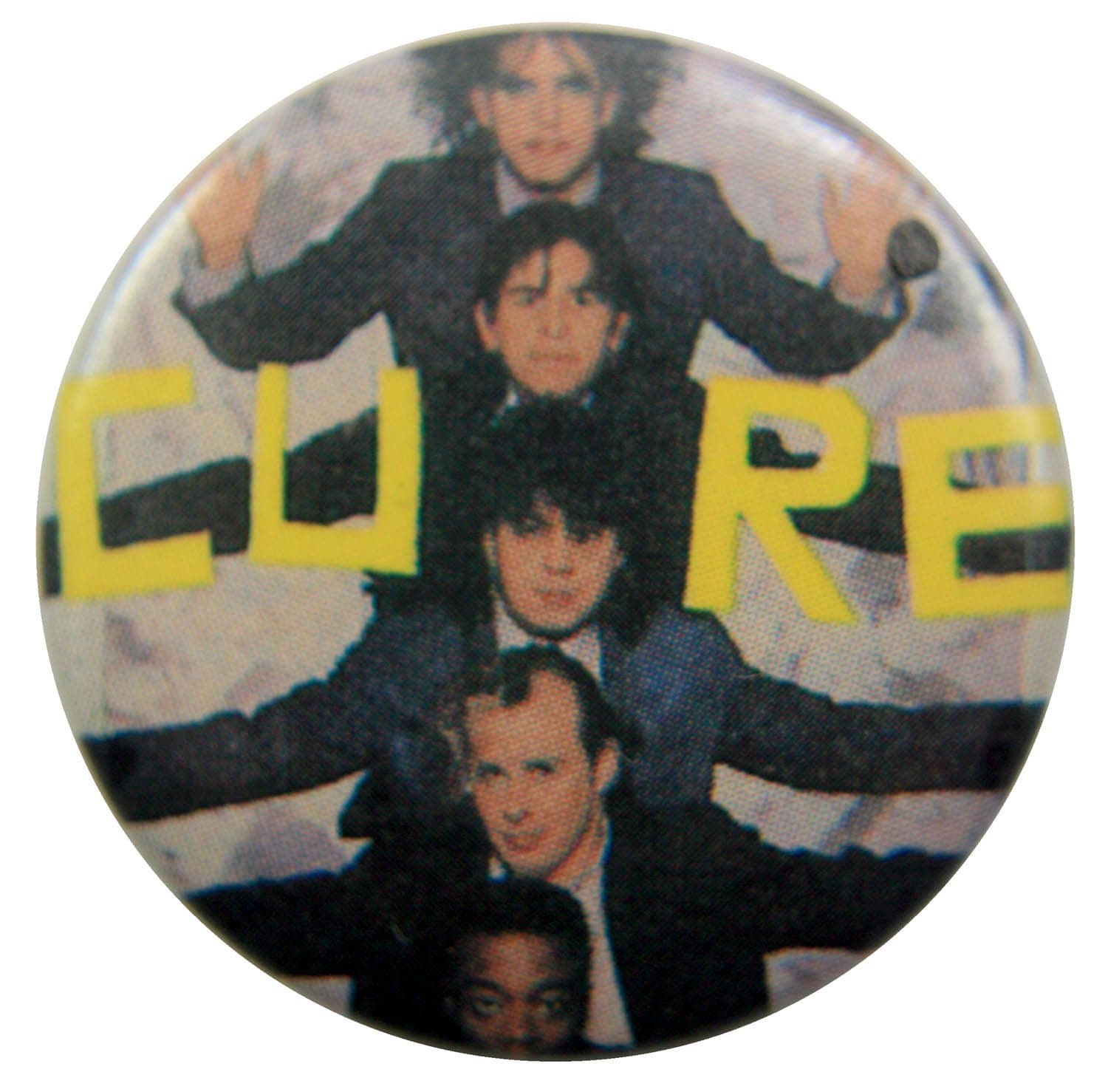 The Cure - 'Group Stack' Button Badge – Rock by Mail