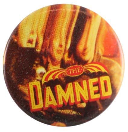 The Damned - 'Stretched Heads' Button Badge