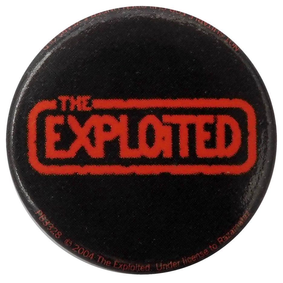 The Exploited - 'Logo' Button Badge