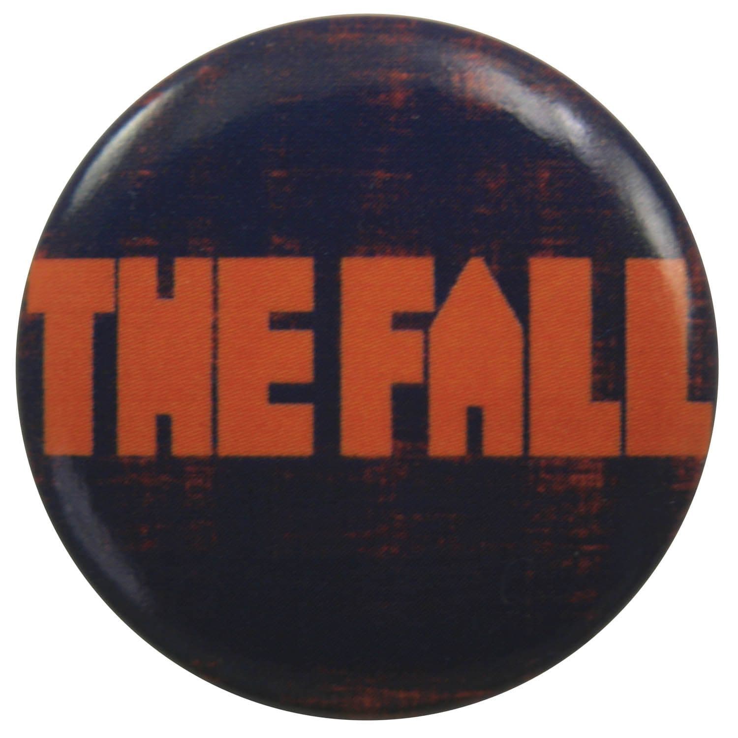 The Fall - 'Logo Orange' Button Badge