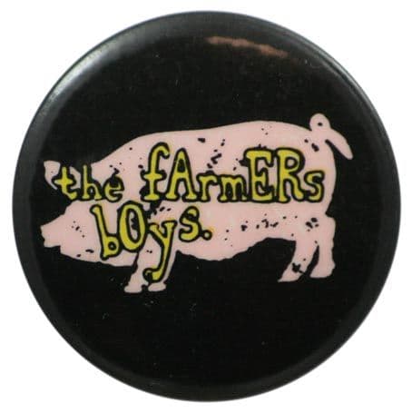 The Farmers Boys - 'Pig' Button Badge
