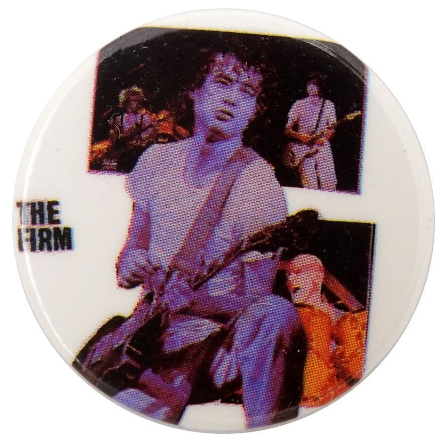 The Firm - 'Collage' Button Badge