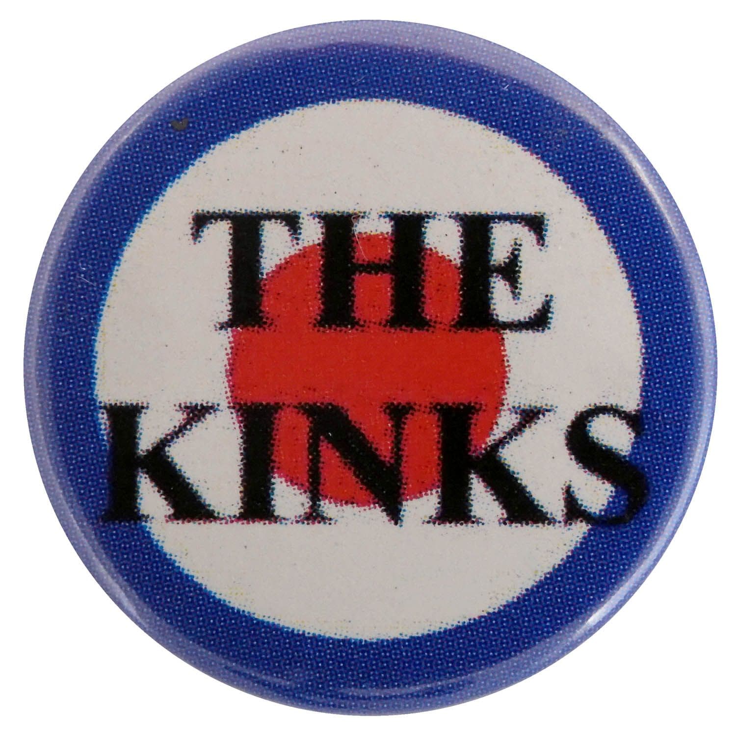 The Kinks - 'Target Logo' Button Badge