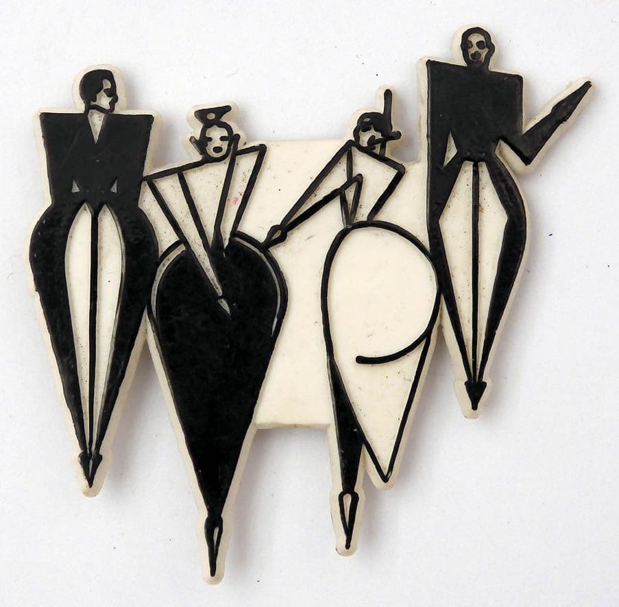 The Manhattan Transfer - 'Extensions' Plastic Badge