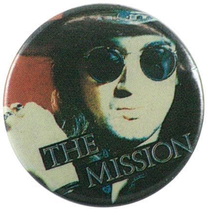 The Mission - 'Wayne Hussey' Button Badge