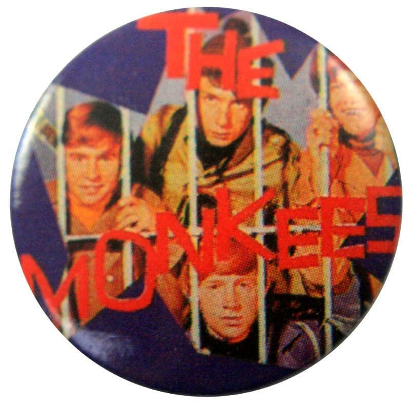 The Monkees - 'Group Bars' Button Badge