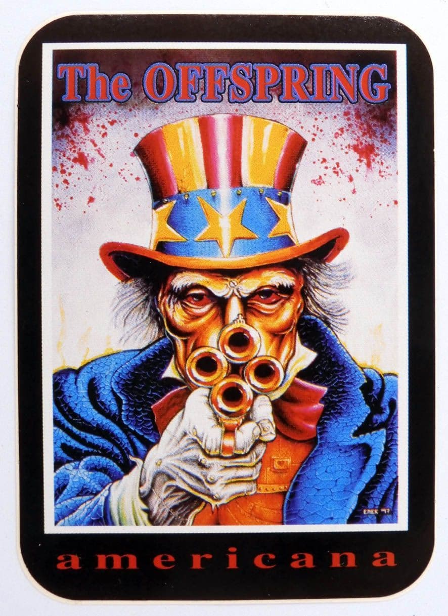 The Offspring - 'Americana' Sticker – Rock by Mail