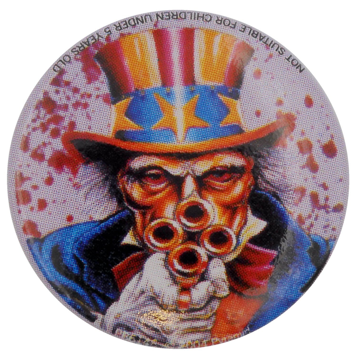 The Offspring - 'Americana Uncle Sam' Button Badge