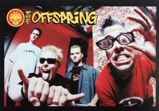 The Offspring - 'Group Fish Eye' Postcard