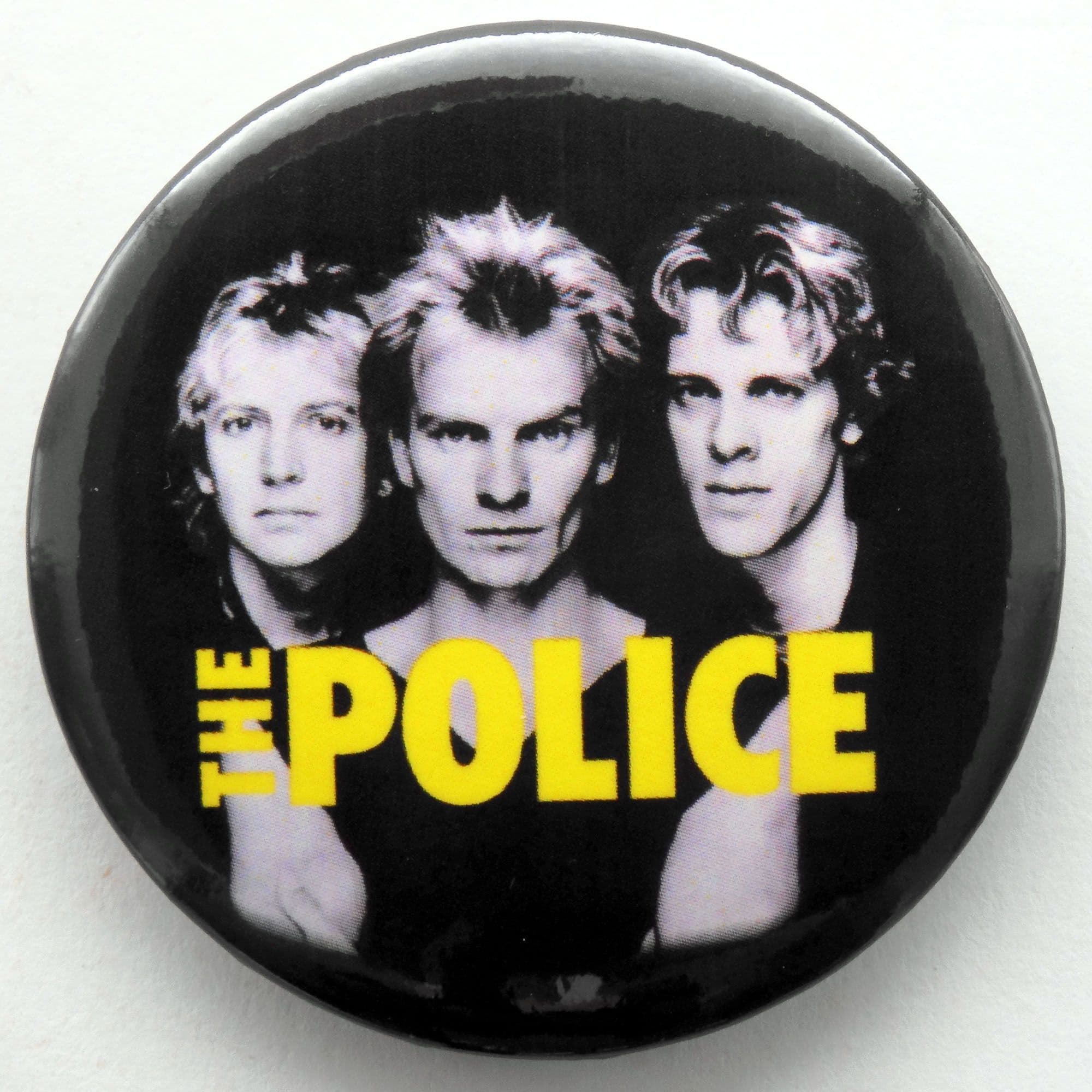The Police - 'Group' 56mm Badge