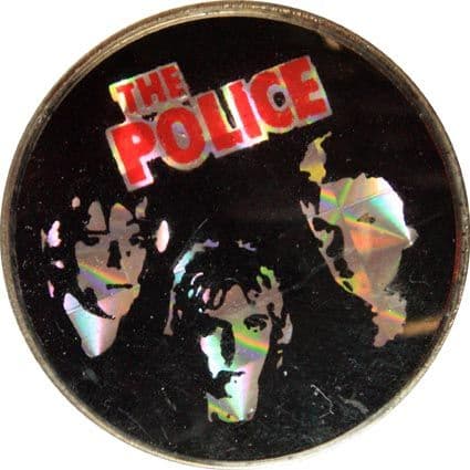 The Police - 'Group' Prismatic Crystal Badge