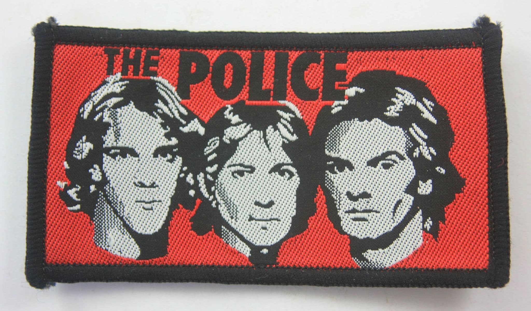 The Police - 'Heads Red' Woven Patch