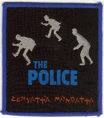The Police - 'Zenyatta Mondatta' Woven Patch