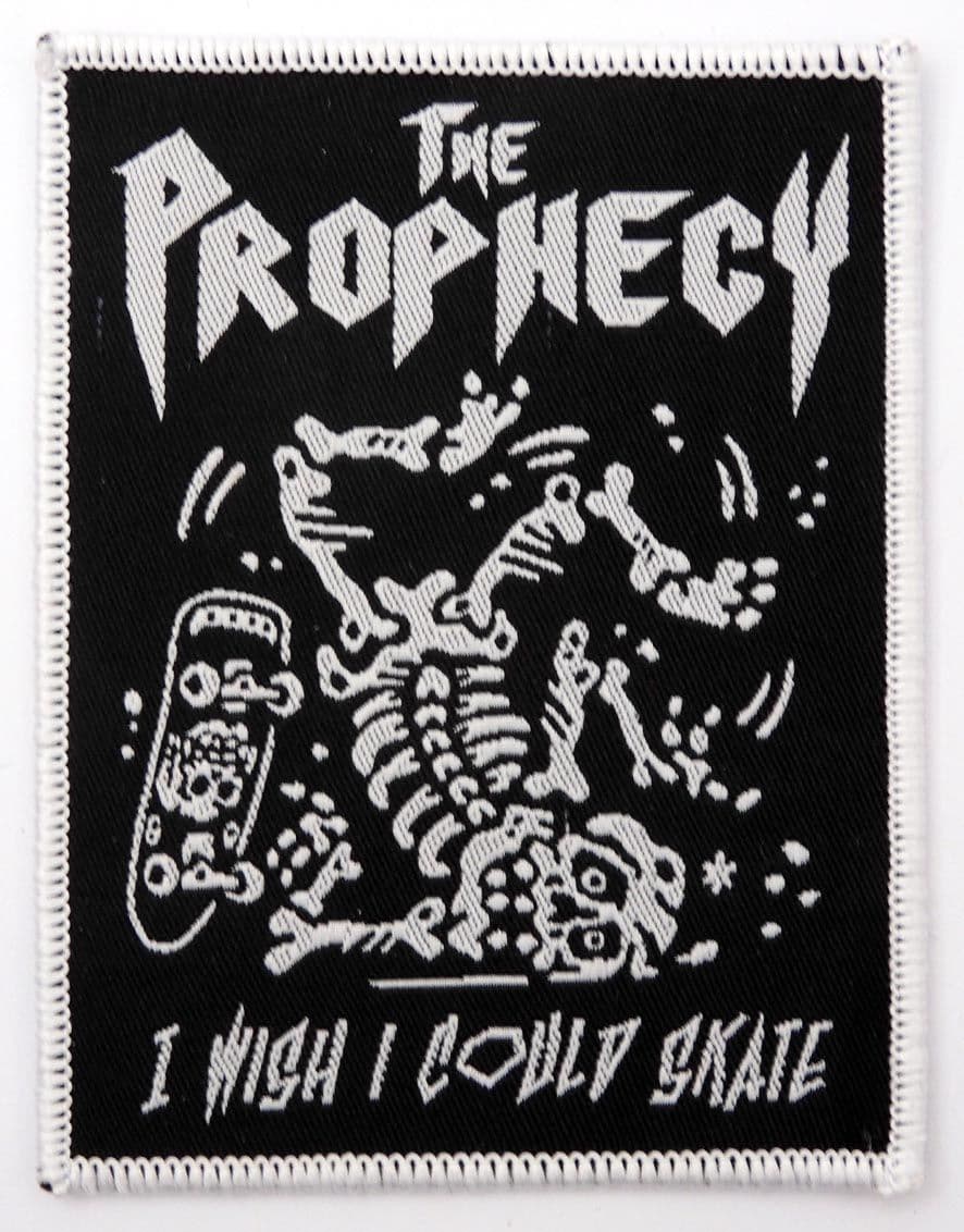 The Prophecy - 'I Wish I Could Skate' Woven Patch
