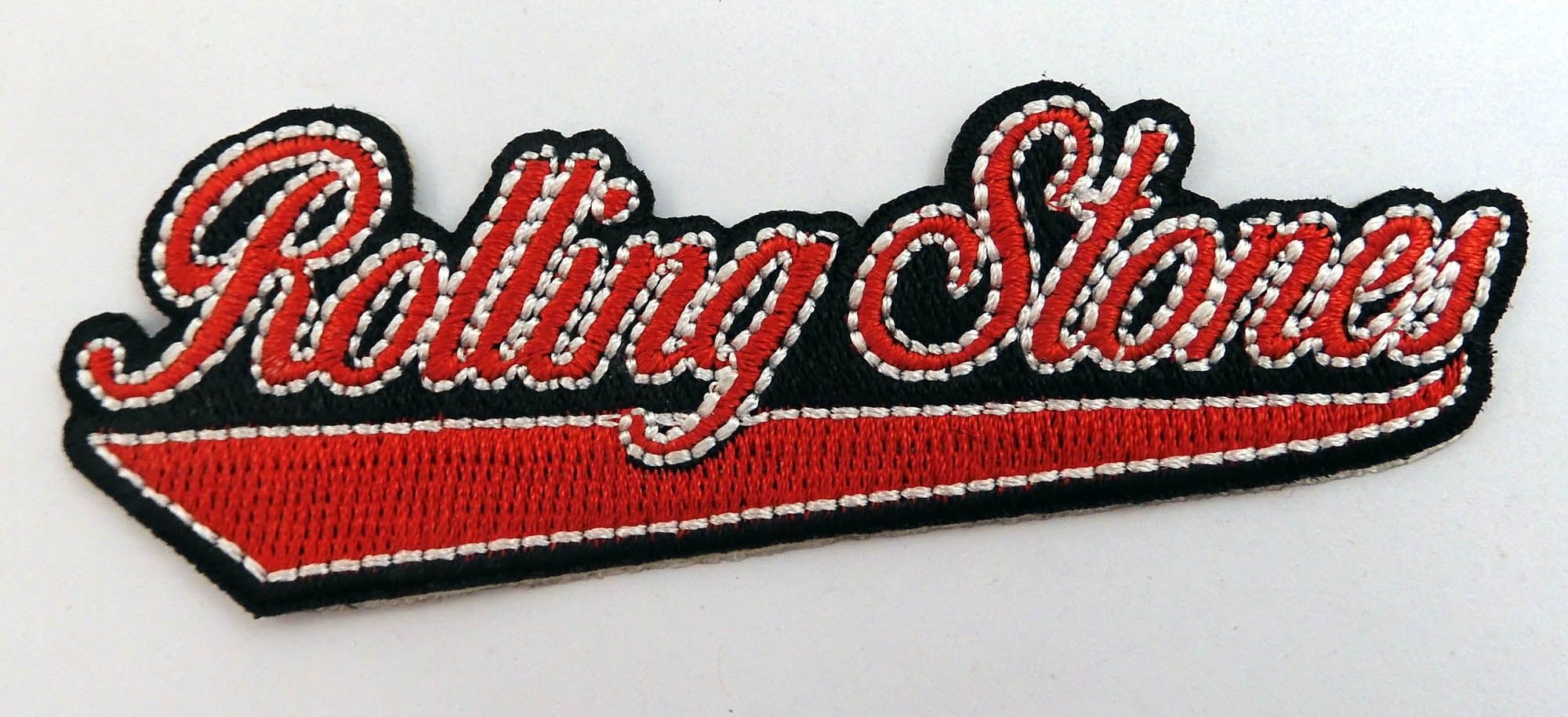 The Rolling Stones - 'Baseball Logo' Embroidered Patch