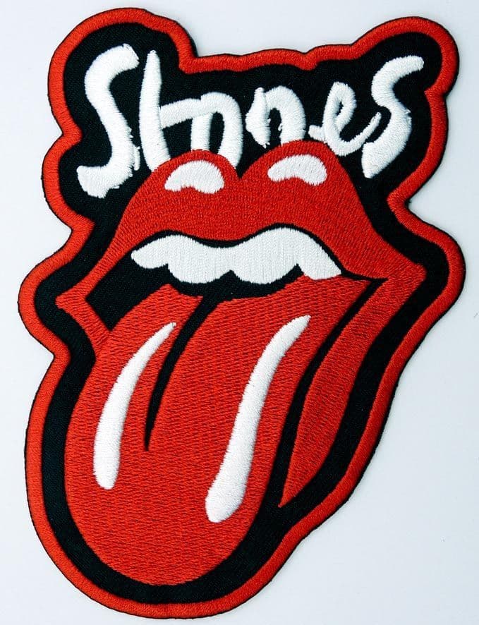 The Rolling Stones - 'Classic Licks' Embroidered Patch