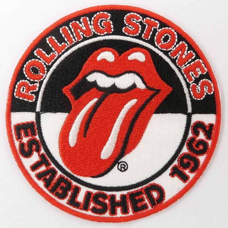 The Rolling Stones - 'Established 1962' Embroidered Patch
