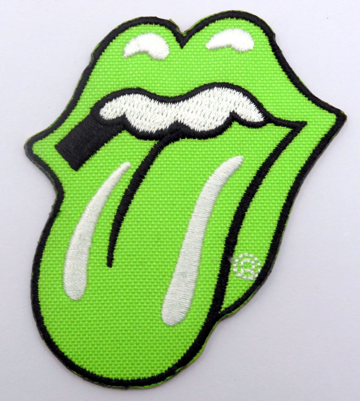 The Rolling Stones - 'Green Tongue' Small Woven Patch