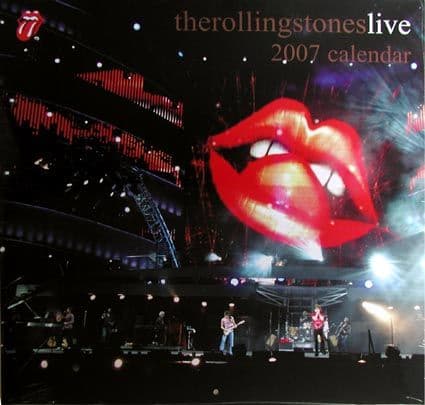 The Rolling Stones - 'Live 2007' Calendar