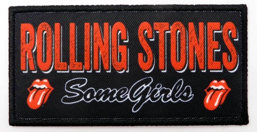 The Rolling Stones - 'Some Girls' Printed Patch
