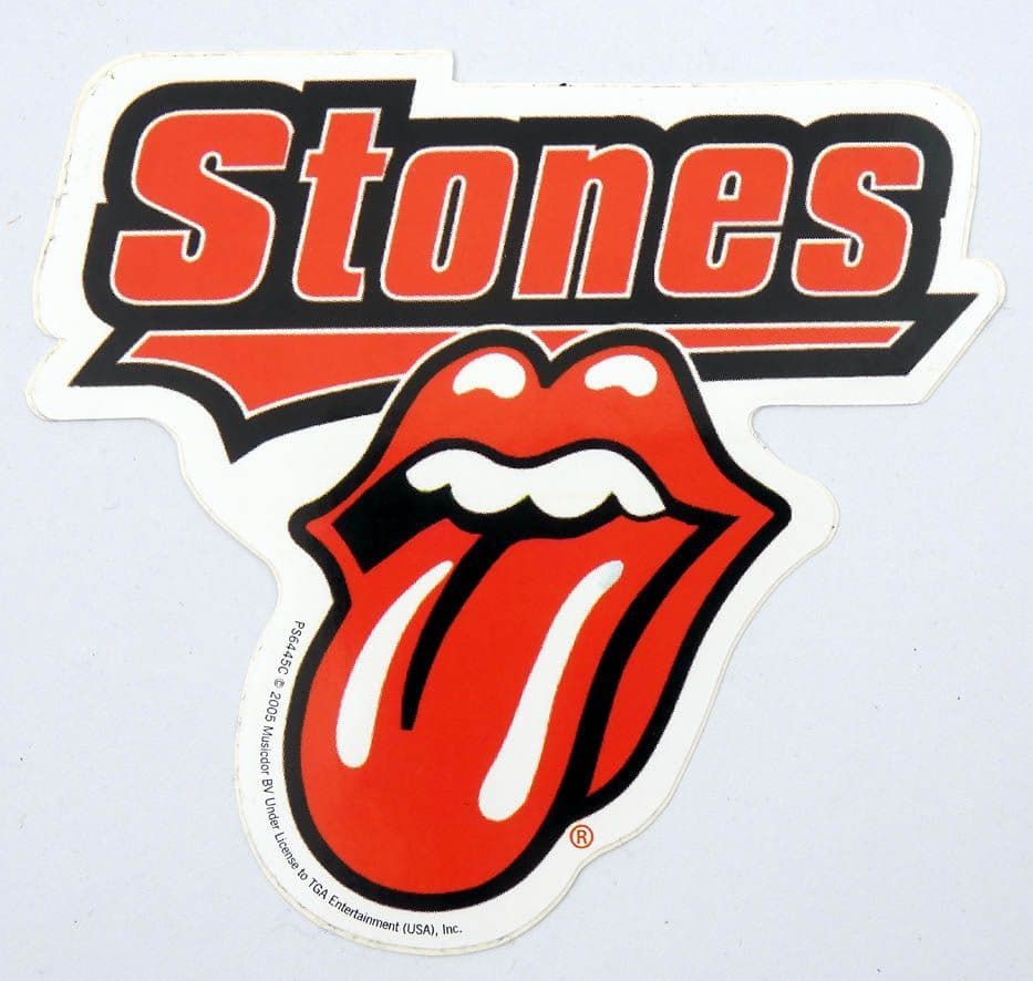 The Rolling Stones - 'Stones Tongue Logo' Sticker