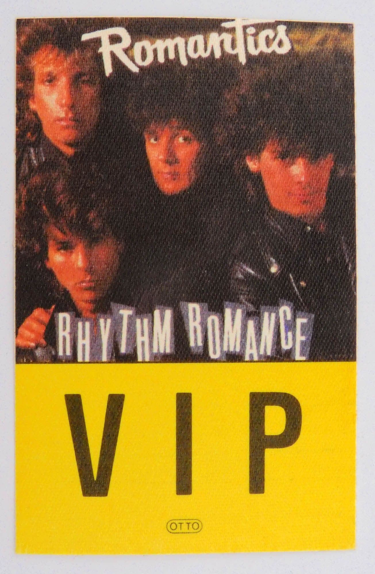 The Romantics - 'Rythm Romance 1985 - VIP' OTTO Backstage Pass