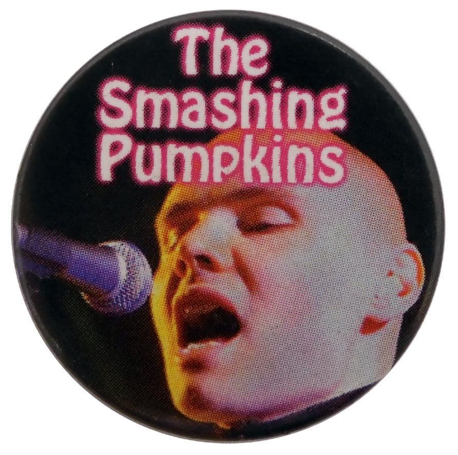 The Smashing Pumpkins - 'Billy Singing' Button Badge