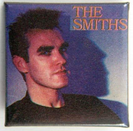 The Smiths - 'Morrissey Shadow' Square Badge