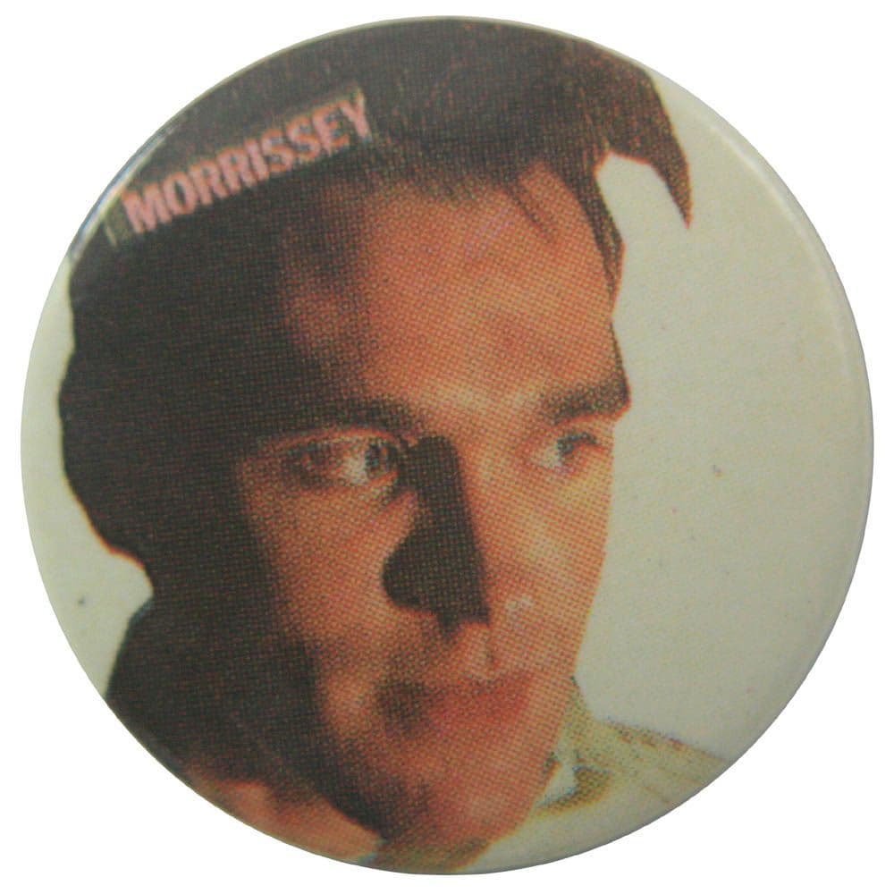 The Smiths - 'Morrissey White' Button Badge