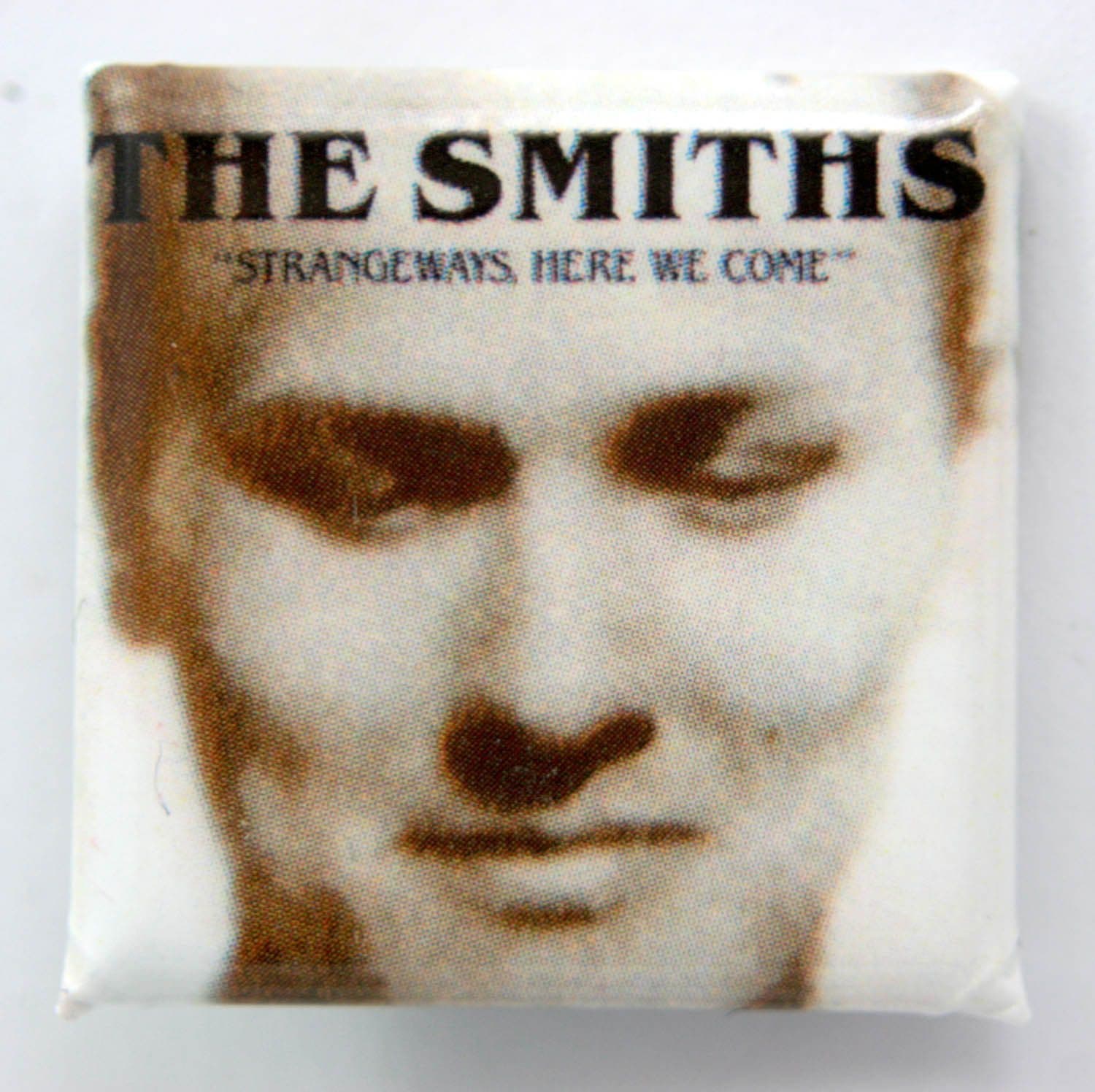 The Smiths - 'Strangeways Here We Come' Square Badge