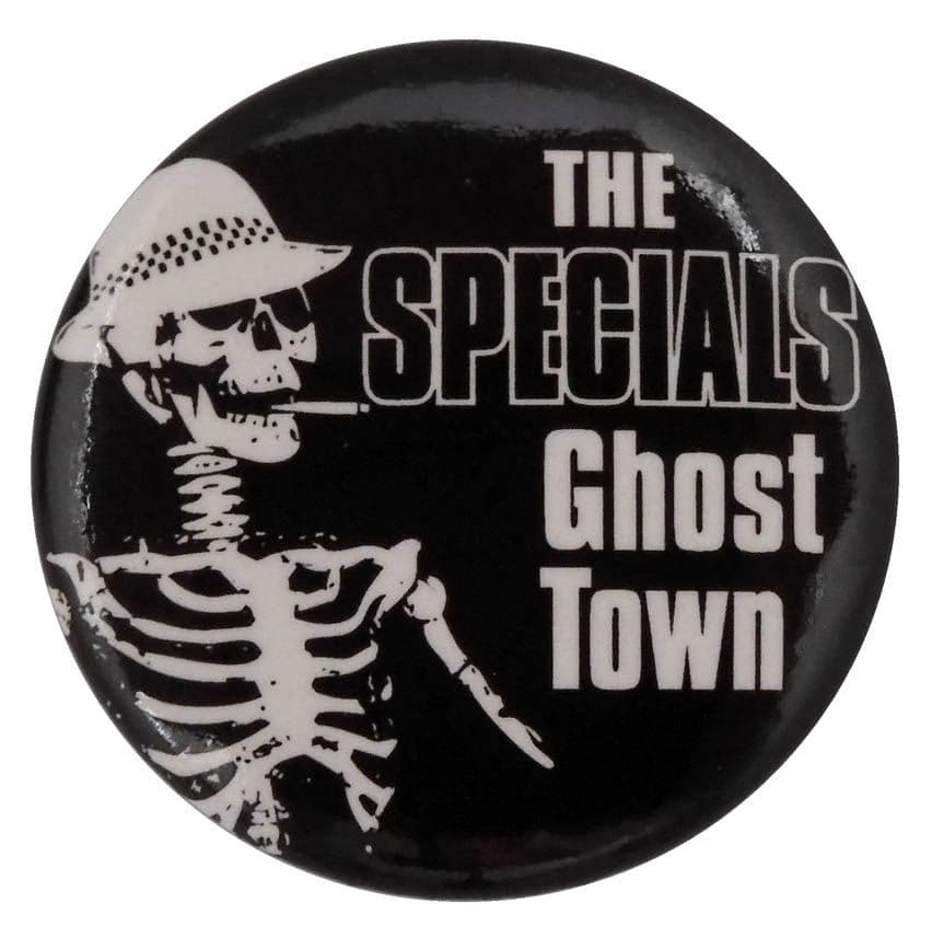 The Specials - 'Ghost Town' Button Badge