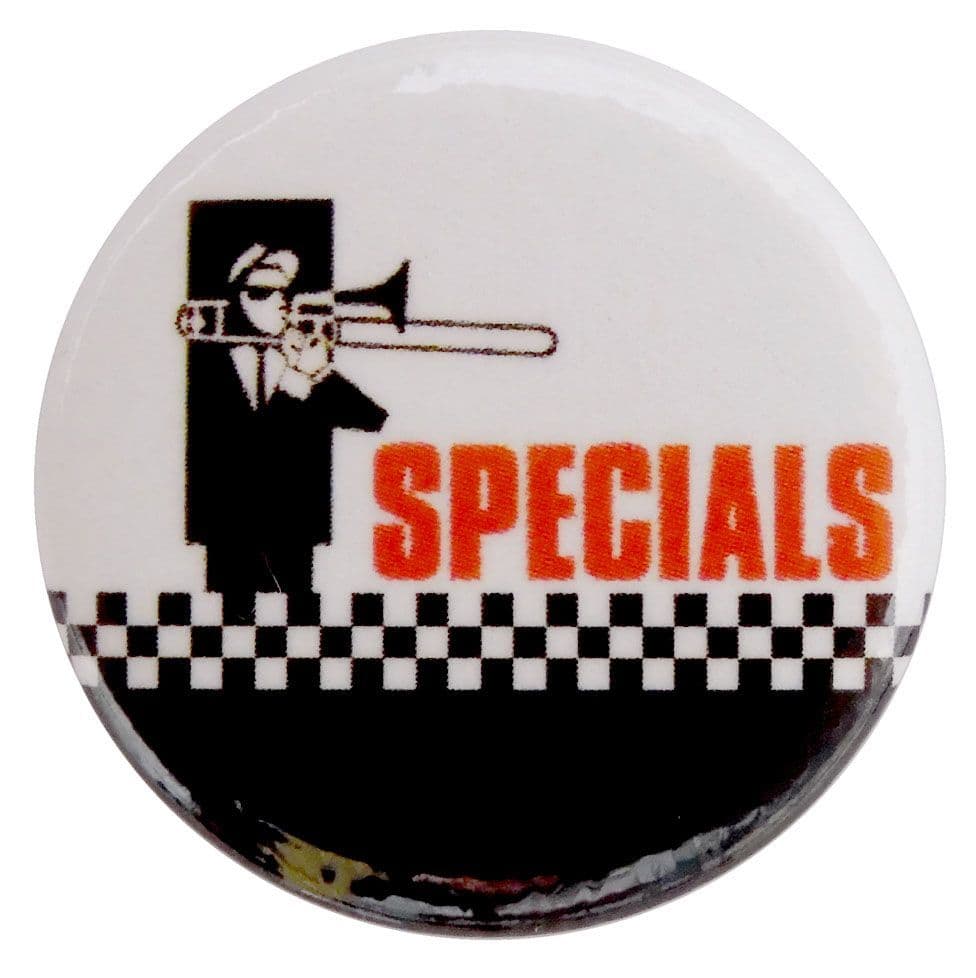 The Specials - 'Walt Jabsco Trombone' Button Badge
