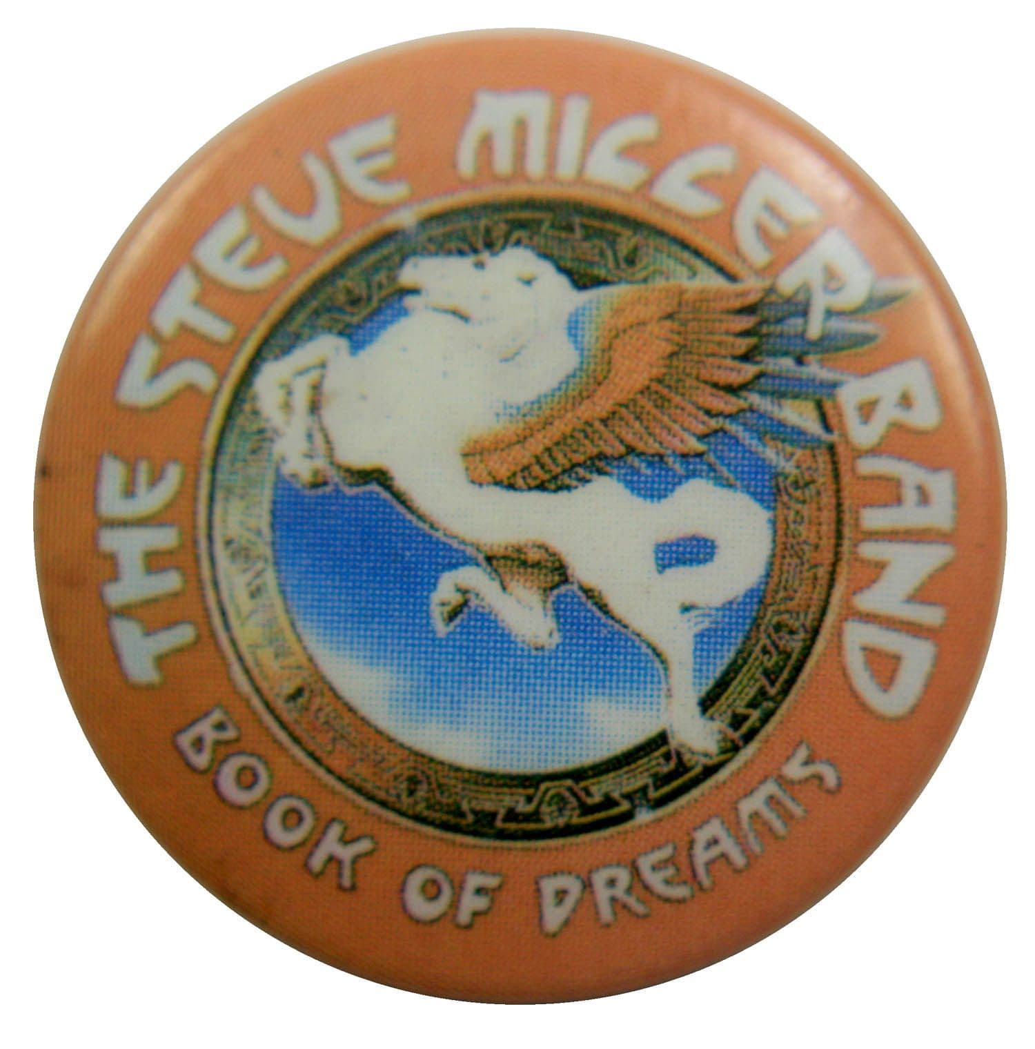 The Steve Miller Band - 'Book of Dreams' Button Badge