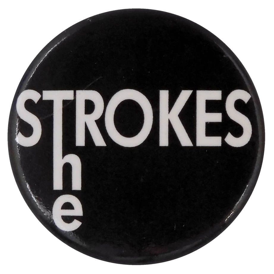 The Strokes - 'Logo' Button Badge