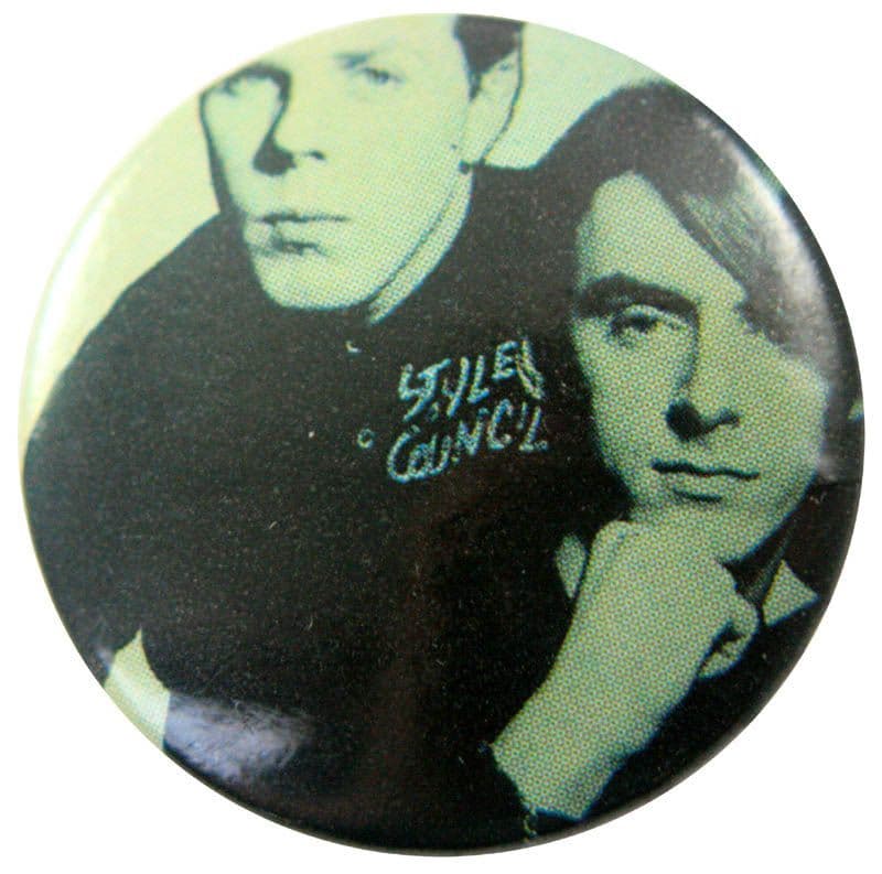 The Style Council - 'Group Black and White' Button Badge