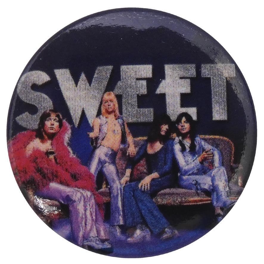 The Sweet - 'Group Sitting' Button Badge