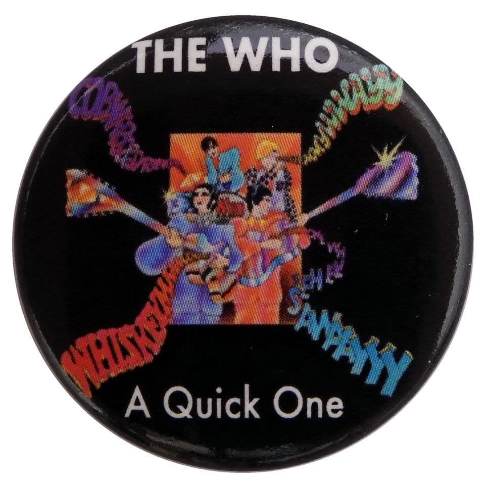 The Who - 'A Quick One' Button Badge