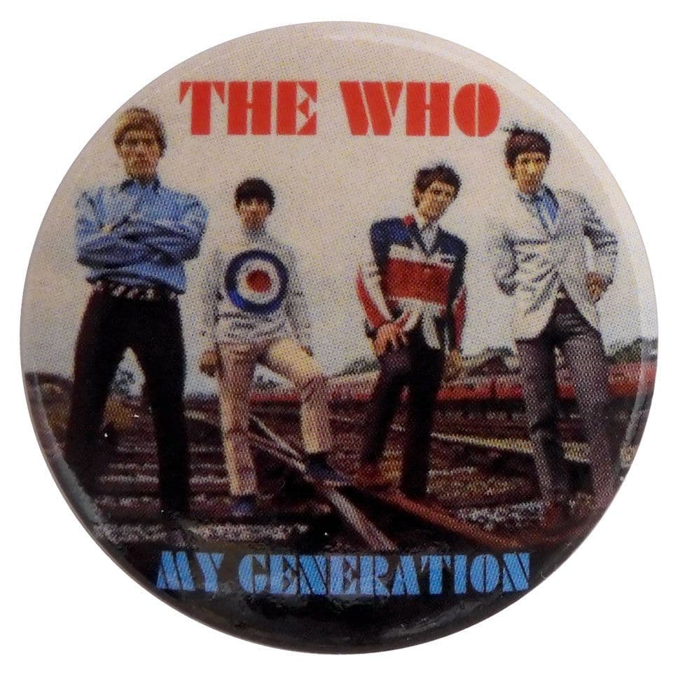 The Who - 'My Generation' Button Badge