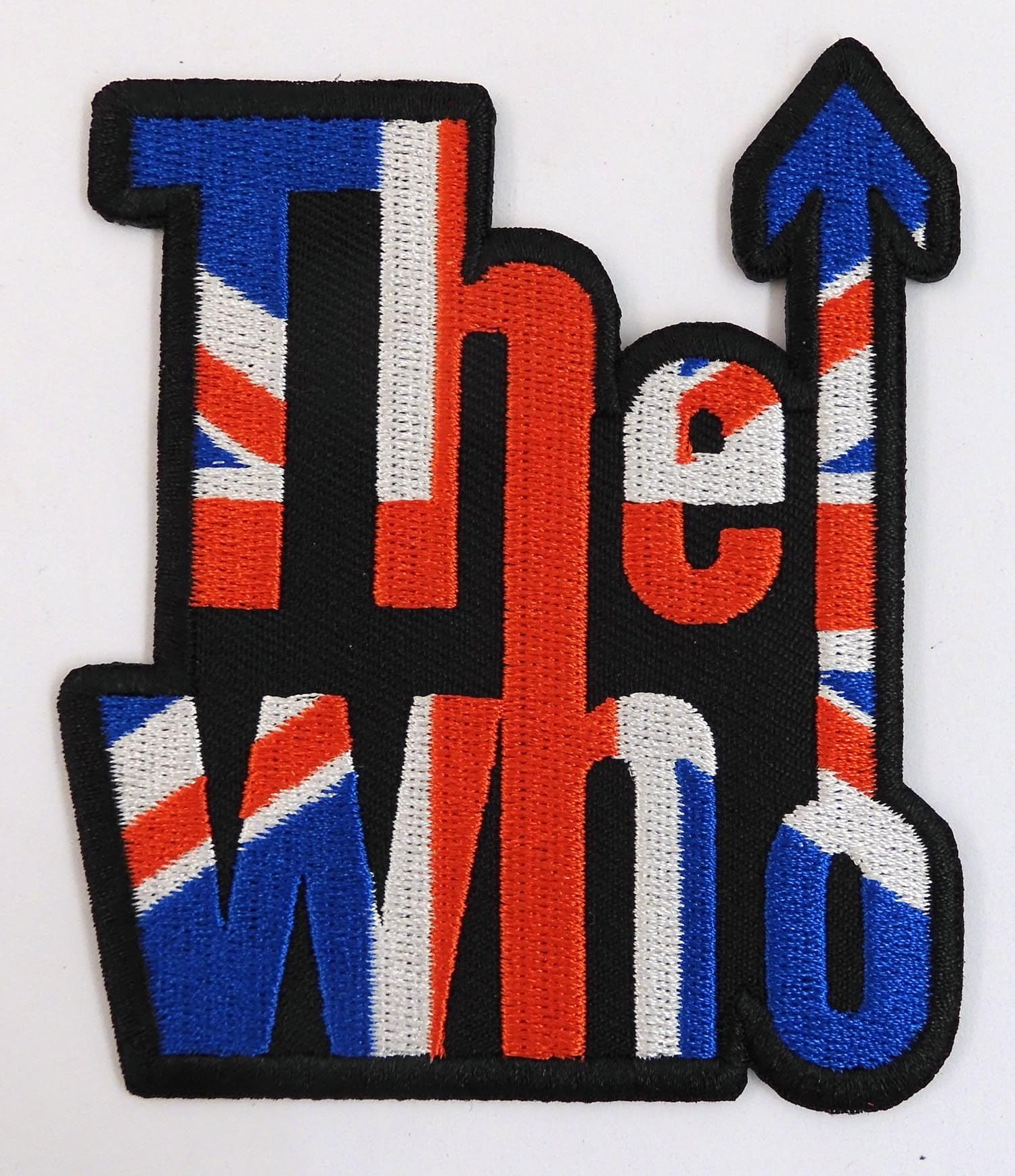 The Who - 'Union Jack Logo' Sew-on Embroidered Patch
