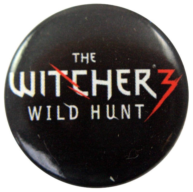 The Witcher 3 - 'Wild Hunt' Button Badge