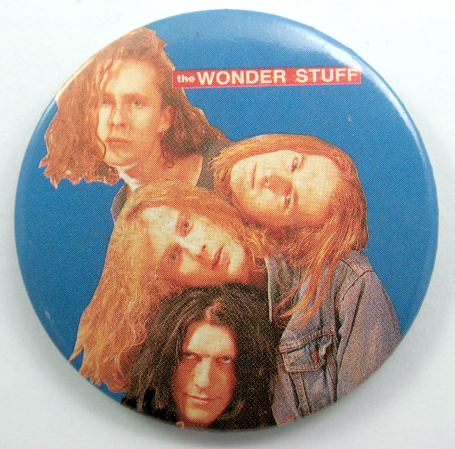 The Wonder Stuff - 'Group' 56mm Button Badge