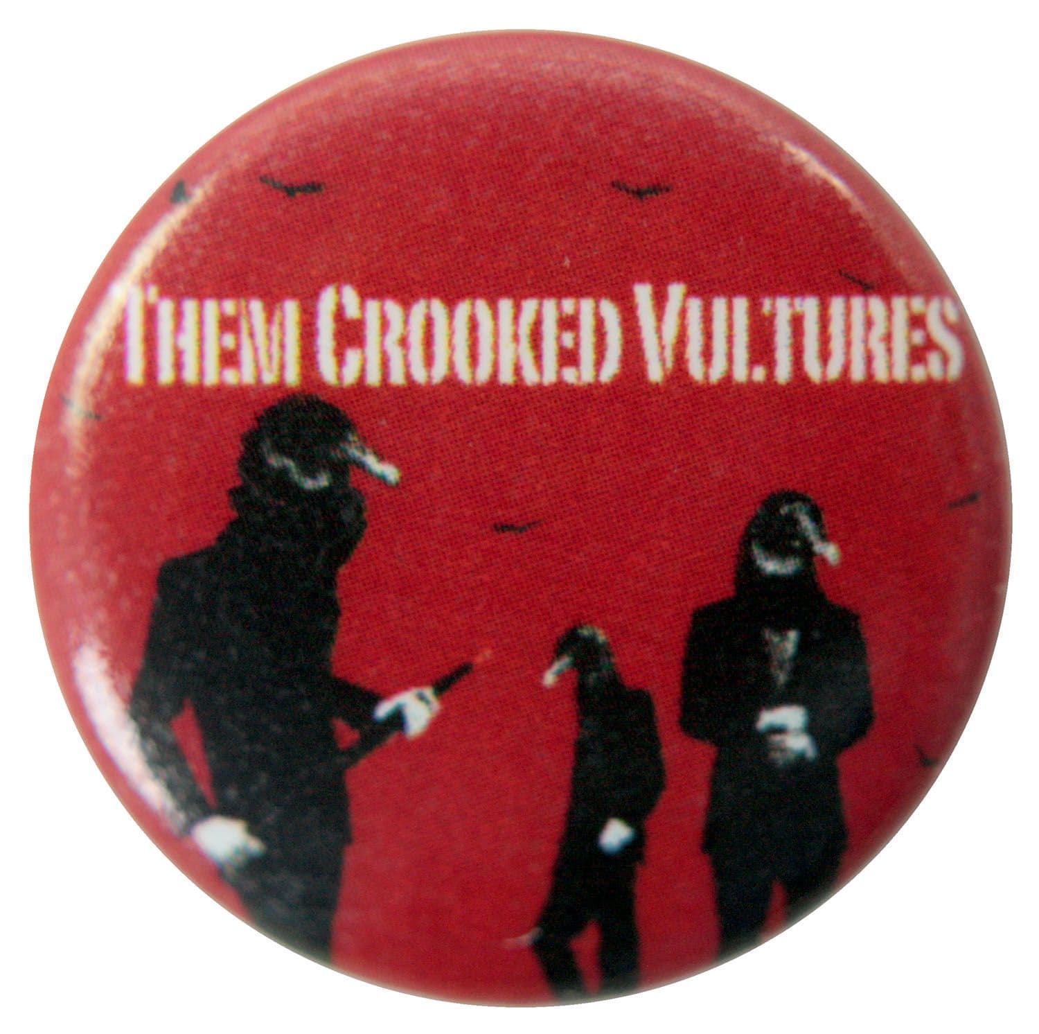 Them Crooked Vultures - 'Group' Button Badge