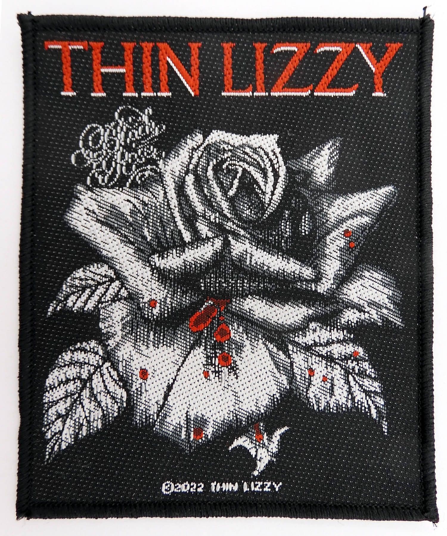 Thin Lizzy - 'Black Rose'  Woven Patch