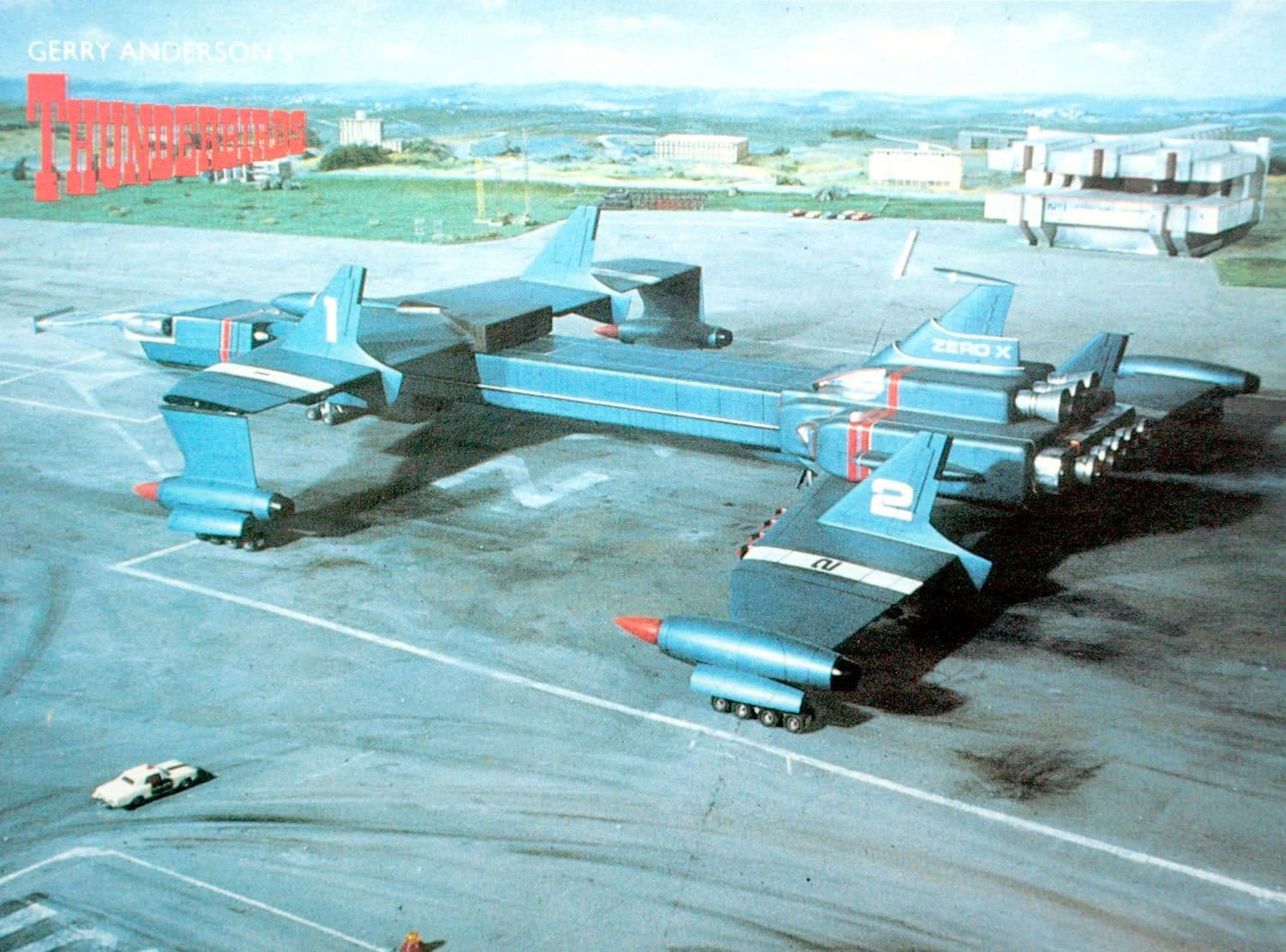 Thunderbirds - 'Zero-X from Thunderbirds are Go! Postcard