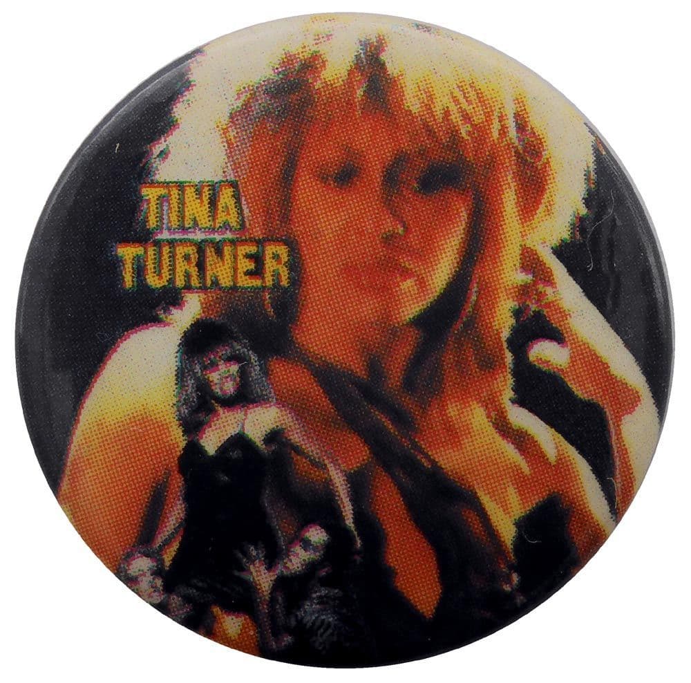 Tina Turner - 'Collage' Button Badge