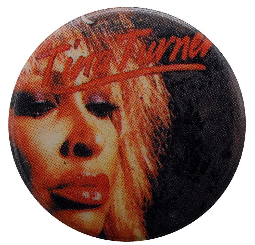 Tina Turner - 'Tina Close-up' Button Badge